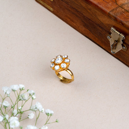 Rajsi Moissanite Ring