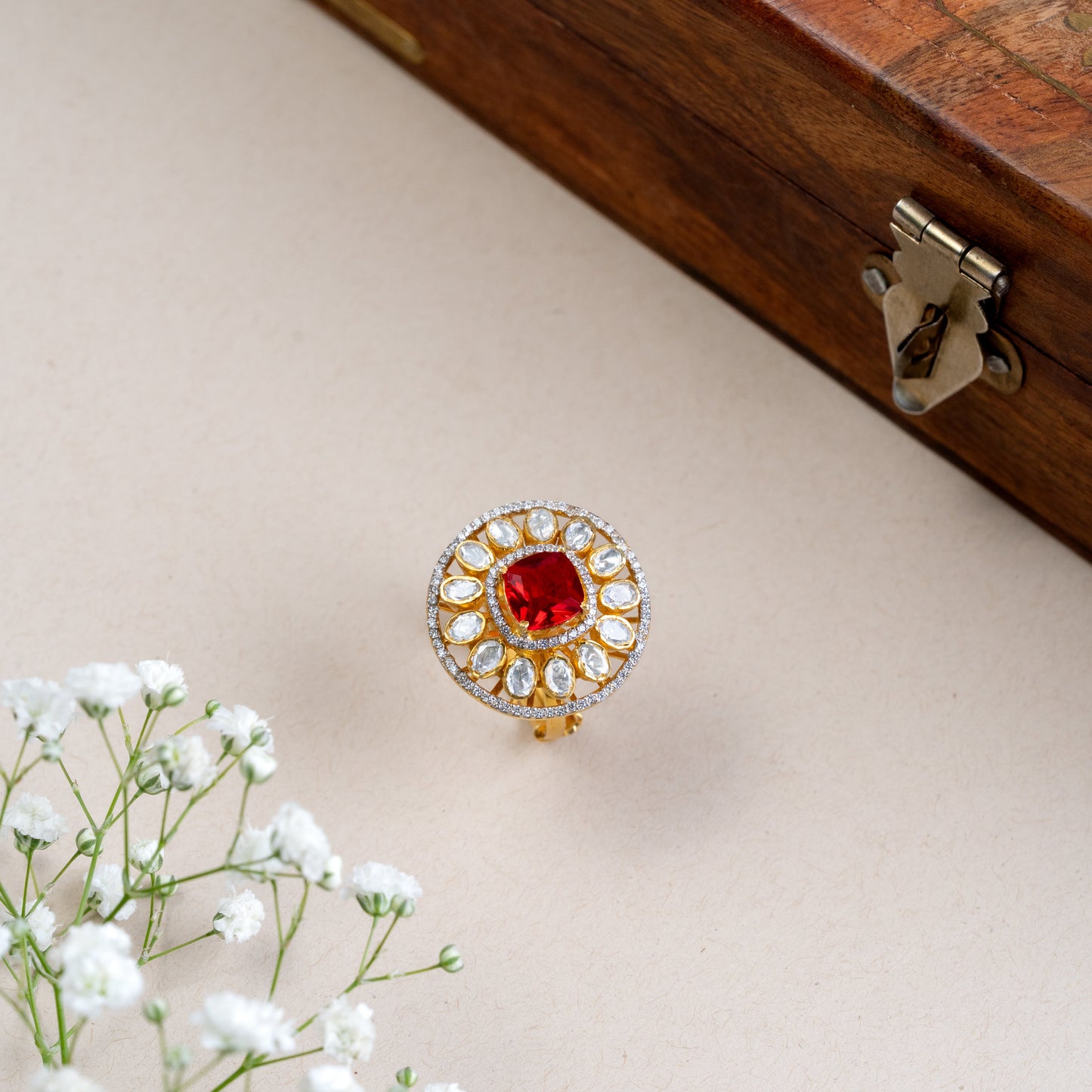 Ishya Moissanite Ring
