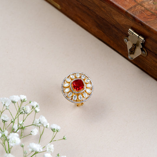 Ishya Moissanite Ring