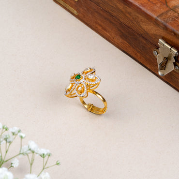 Aadhira Moissanite Ring