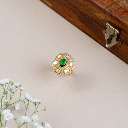 Shika Moissanite Ring