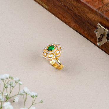 Shika Moissanite Ring