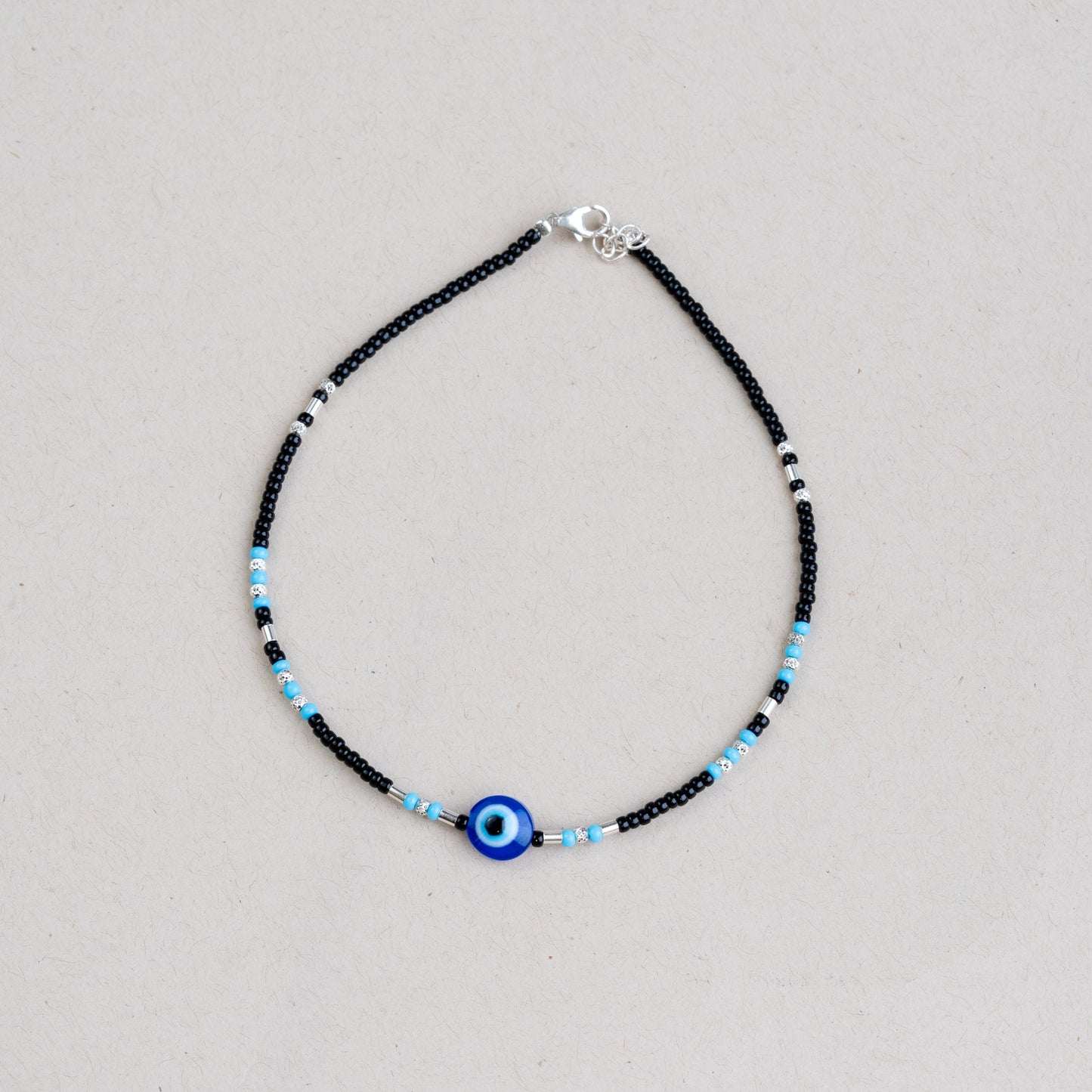 Evil Eye Single leg Anklet