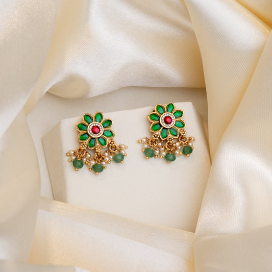 Rivika Kundan Earrings
