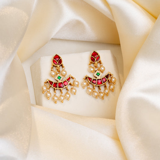 Nritya Kundan Earrings