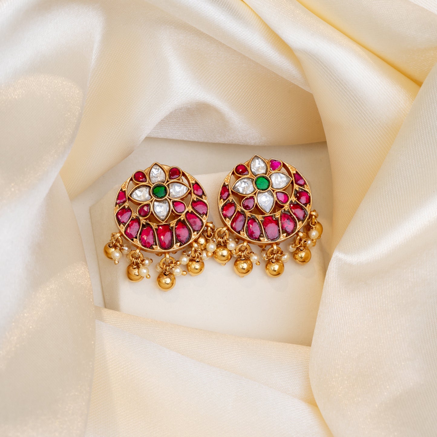 Kira Kundan Earrings