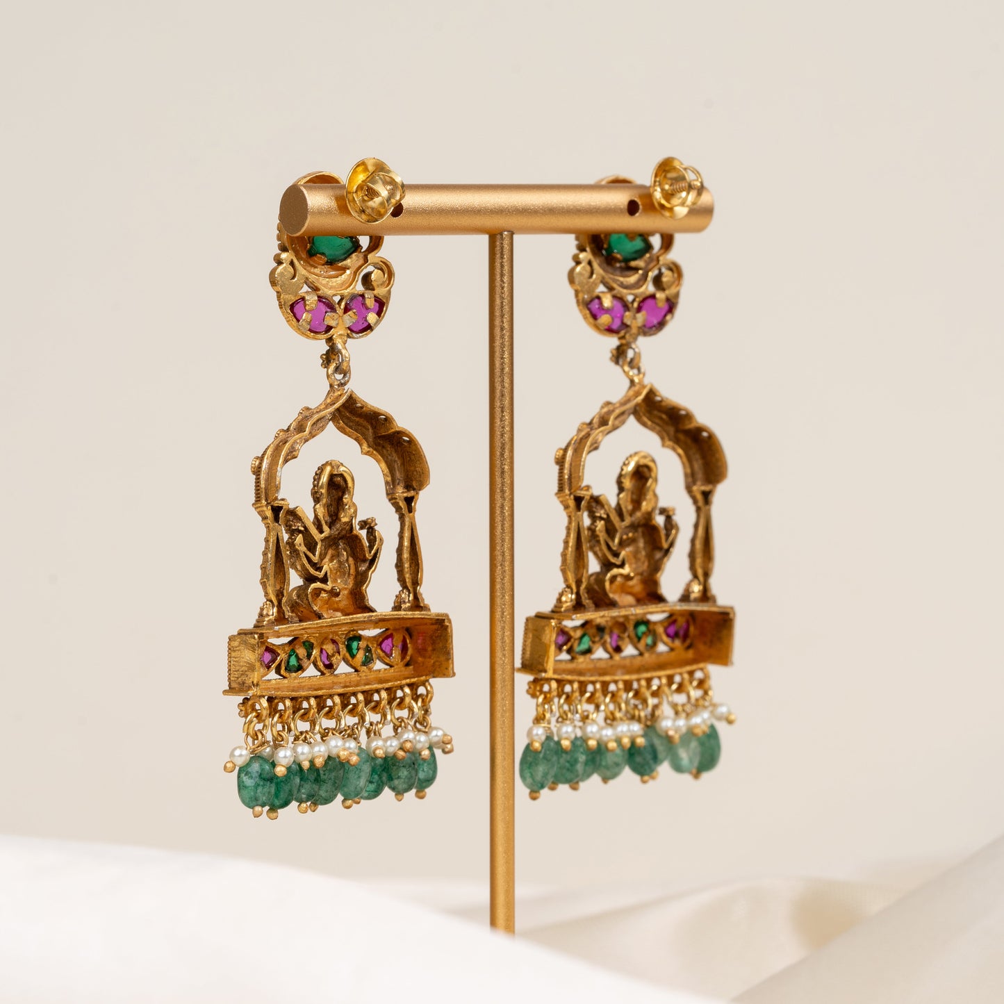 Lord Ganesha Swar Earrings