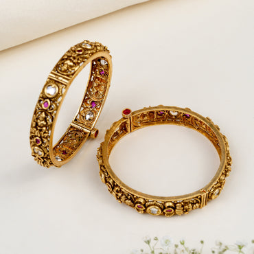 Chashvi Temple Bangles