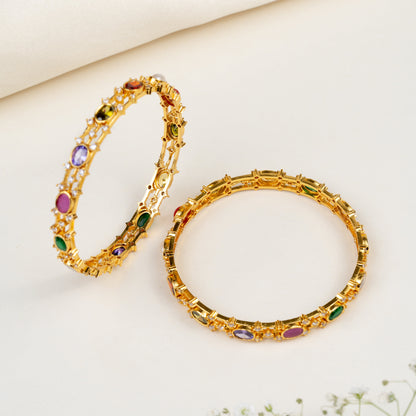 Samhita Navratna Bangles