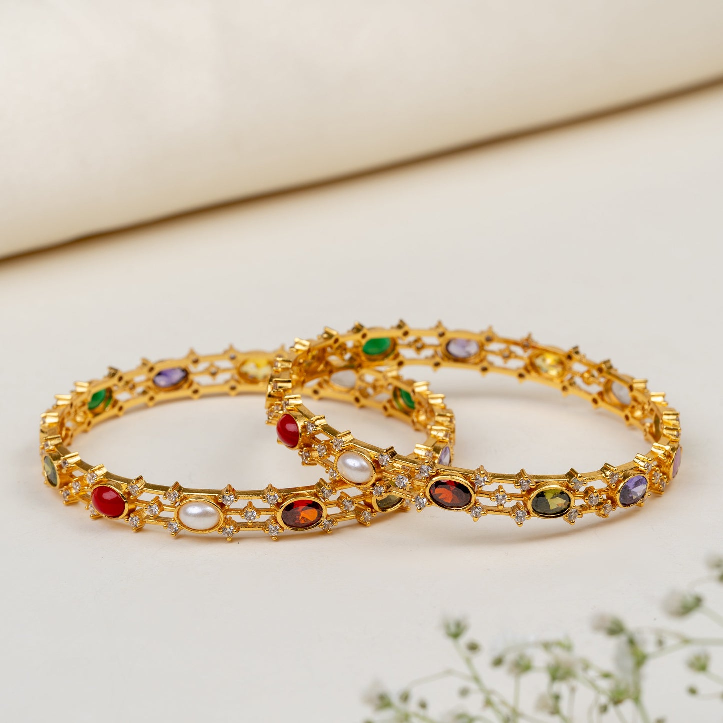 Samhita Navratna Bangles