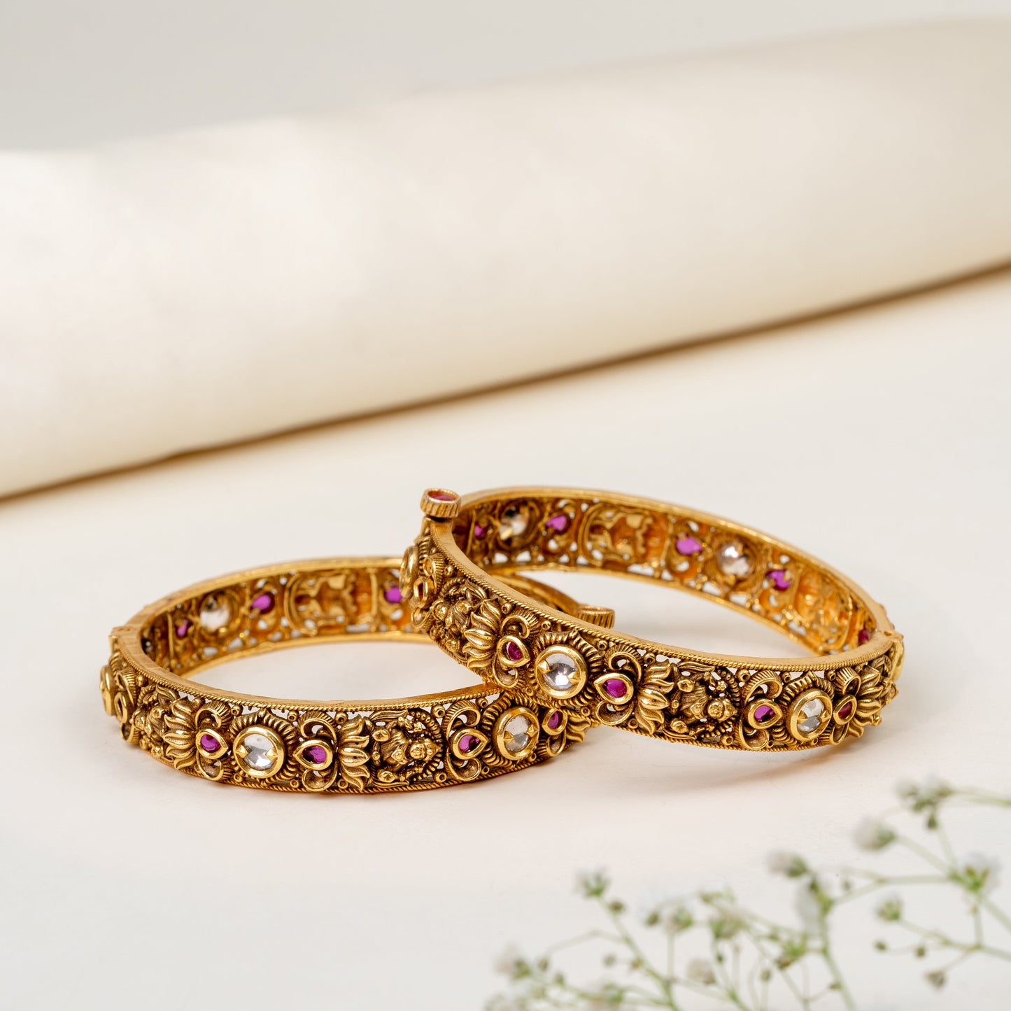 Chashvi Temple Bangles