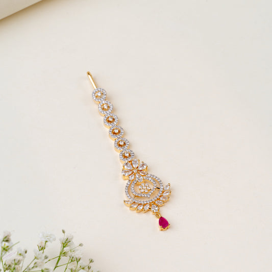 Aureya CZ Maangtikka