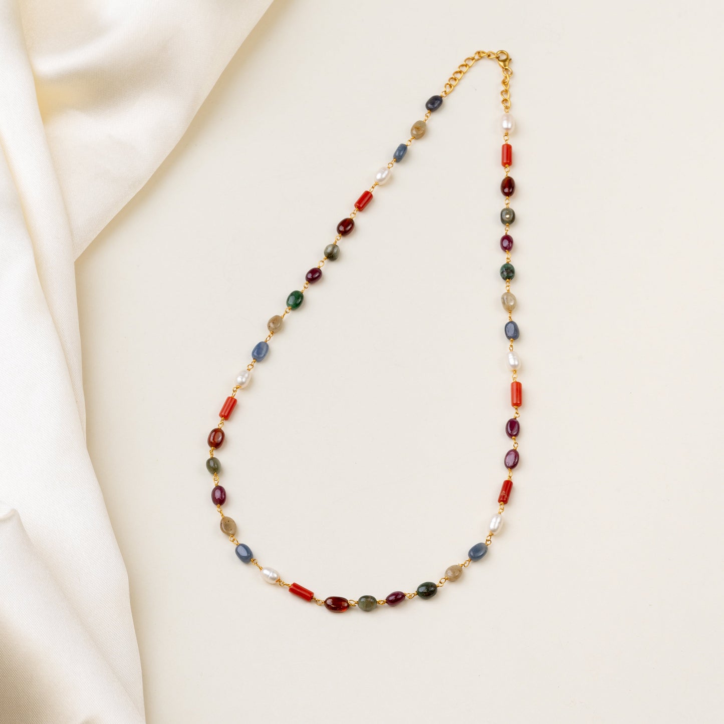 Navratna  Beads Chain