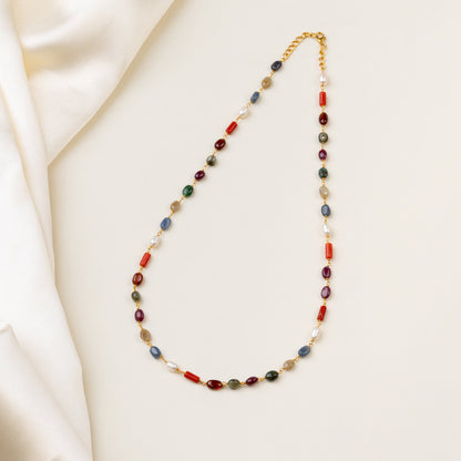 Navratna  Beads Chain
