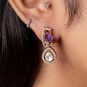 Inaya Victorian Necklace & Earrings Set