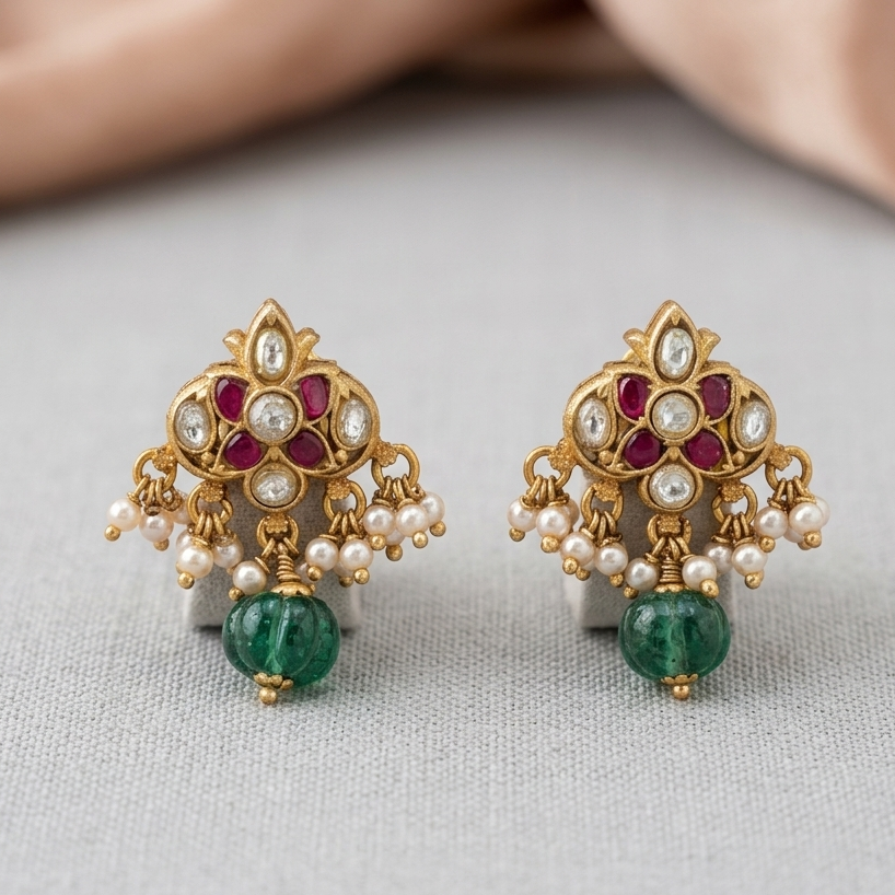 Varnika Kundan Earrings