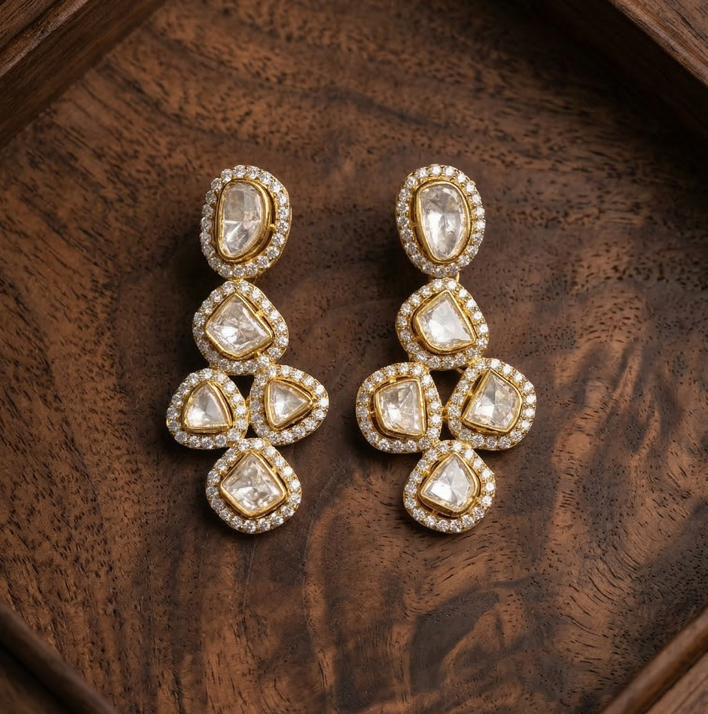 Amishi Moissanite Earrings