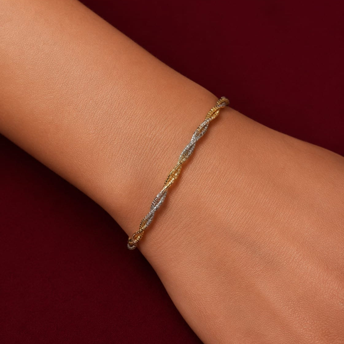 Trivé 3 Tone Bracelet