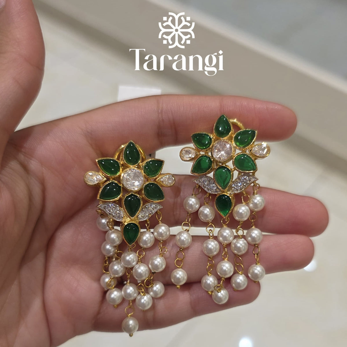Shaukteya Moissanite Earrings