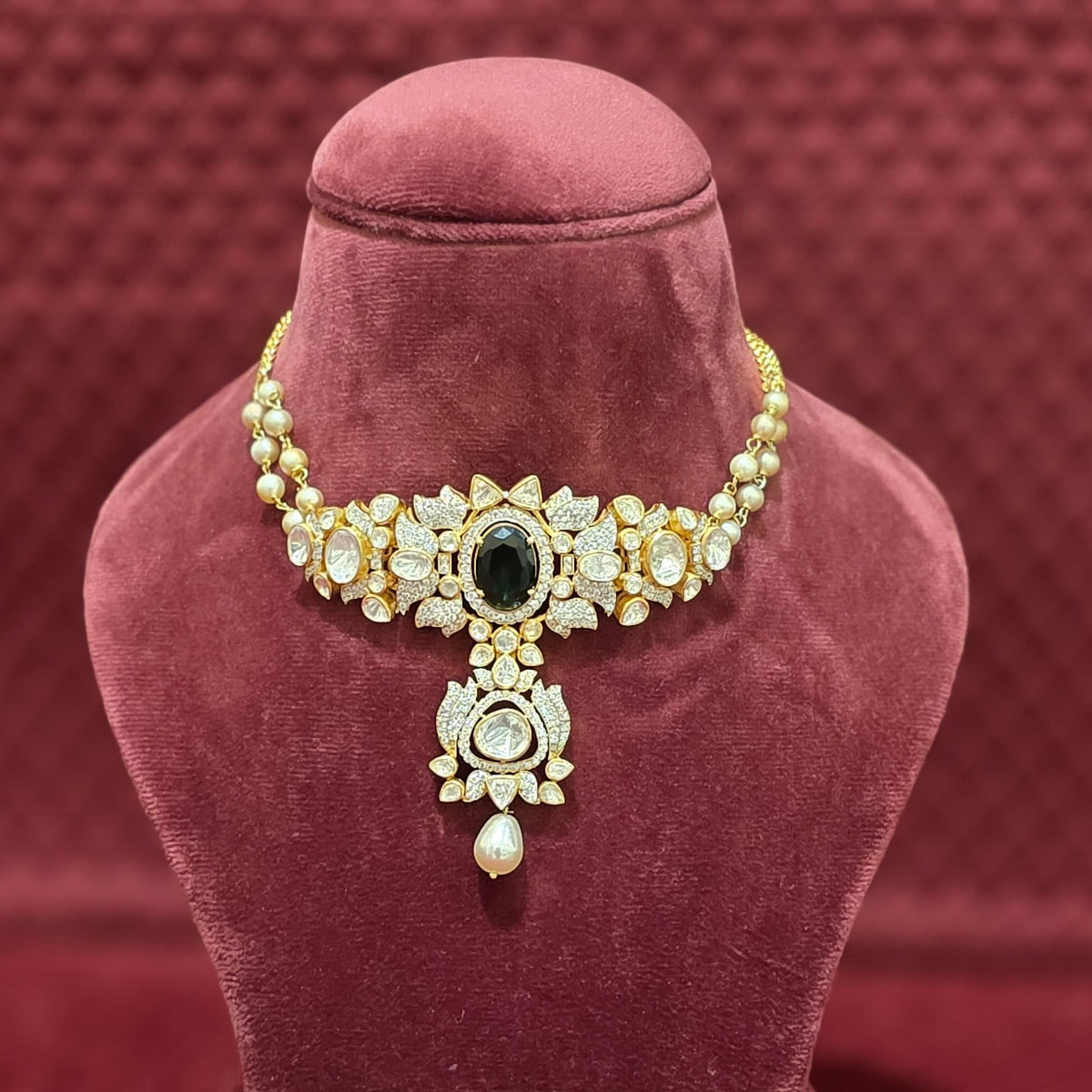 Navya Moissanite Necklace