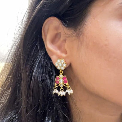 Napali Kundan Earrings