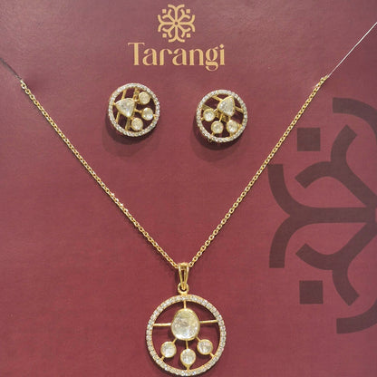 Dazzling Moissanite set