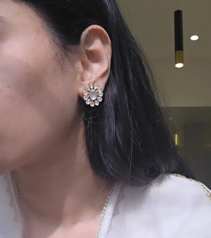 Qriya Moissanite Earrings