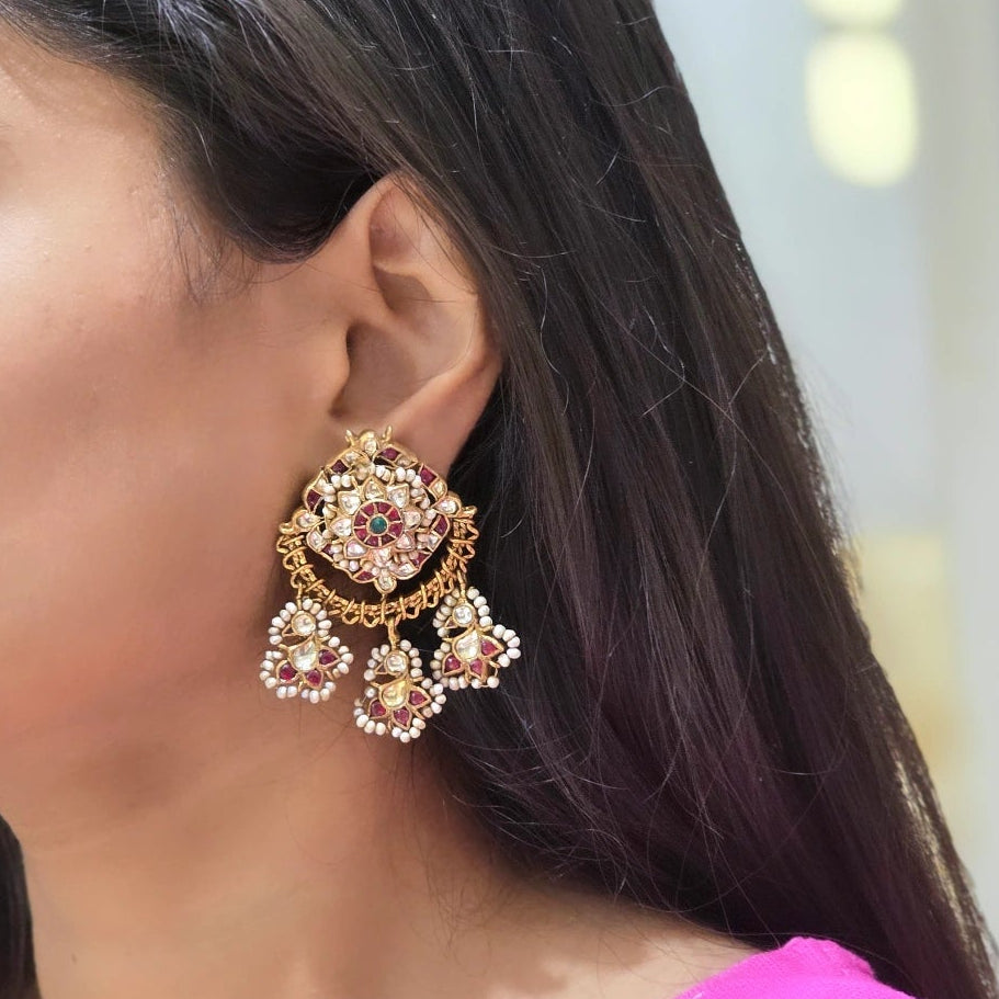 Desi Diva Heritage Earrings