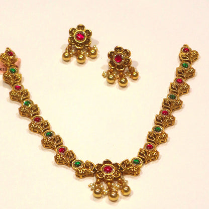 Anvitha Necklace & Earrings Set
