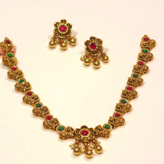 Anvitha Necklace & Earrings Set