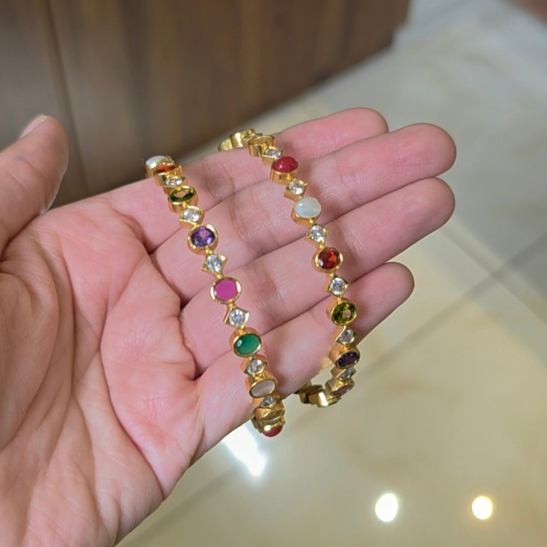 Krithi Navratna Bangle