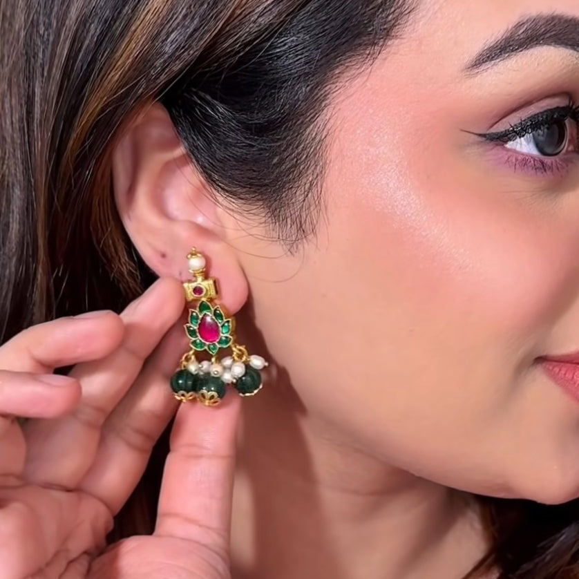 Reetya Kundan Earrings
