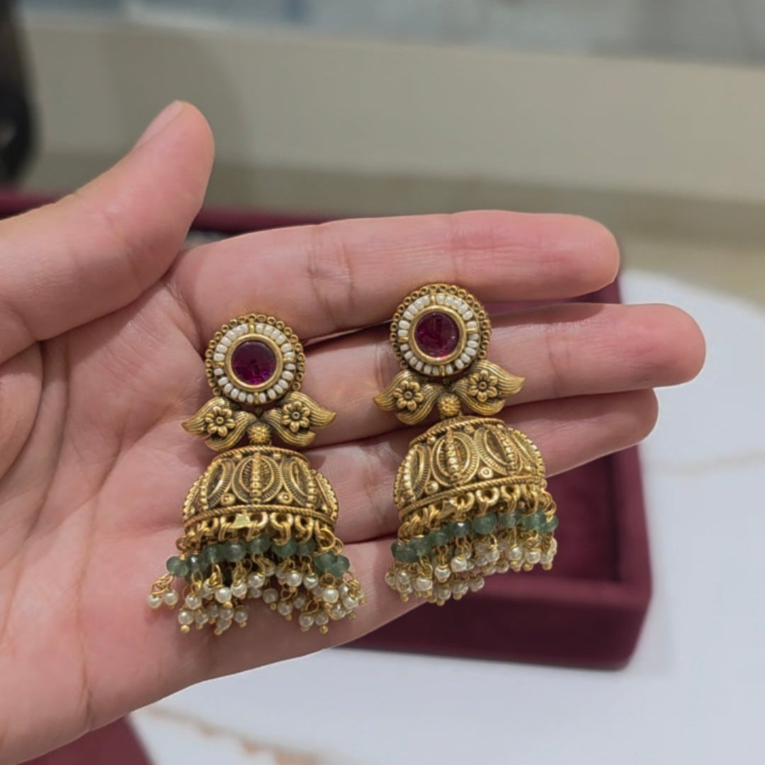 Nayra Jhumka Earrings