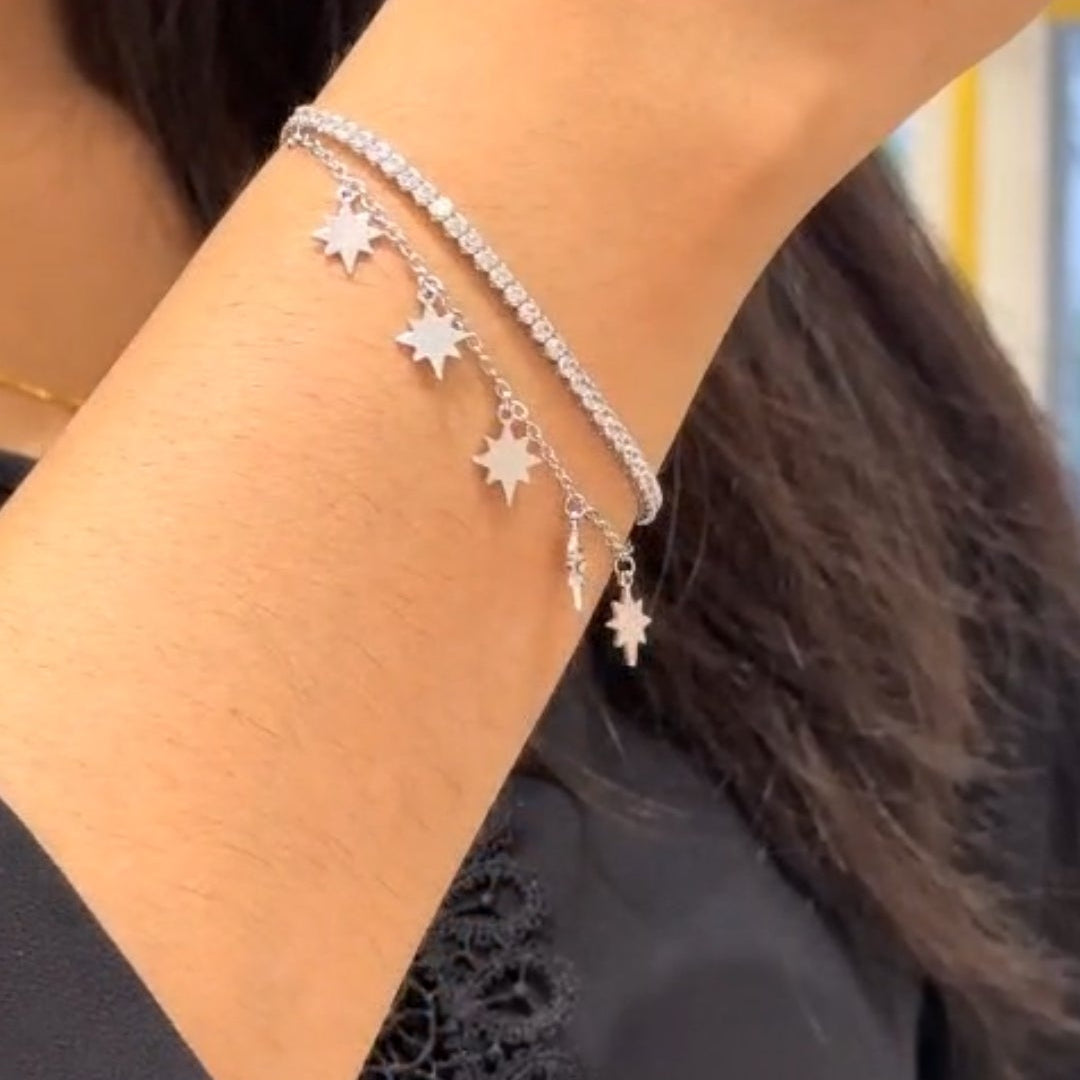 Star stack Bracelet