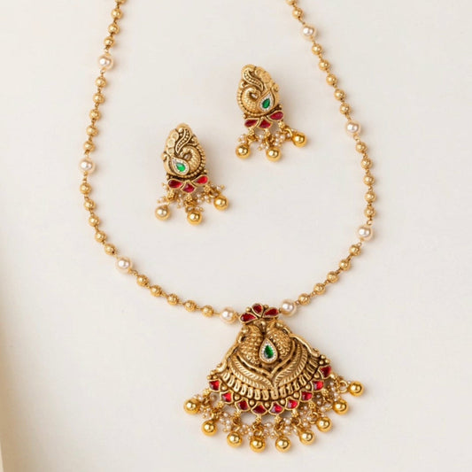 Mrika Necklace & Earrings Set