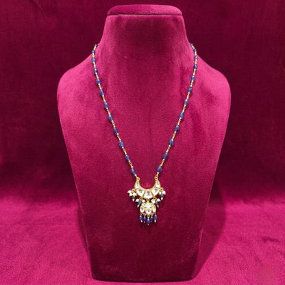 Crescent Purple Necklace