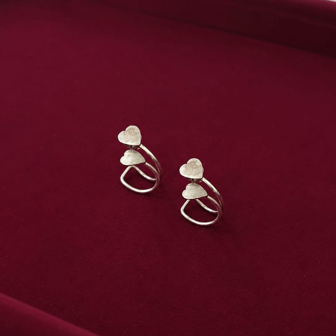 Heart Ear Studs