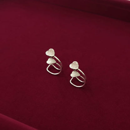 Heart Ear Studs
