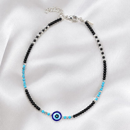 Chhatra Evil Eye Single Leg Anklet
