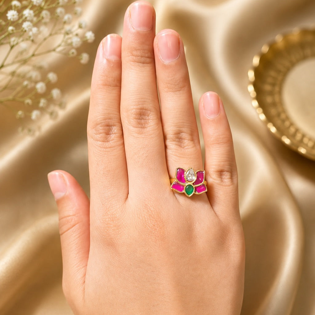 Thanya Kundan Ring