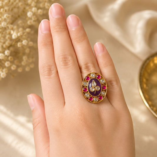 Winiya Kundan Ring