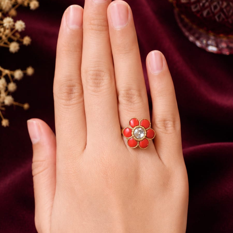 Naji Kundan Ring