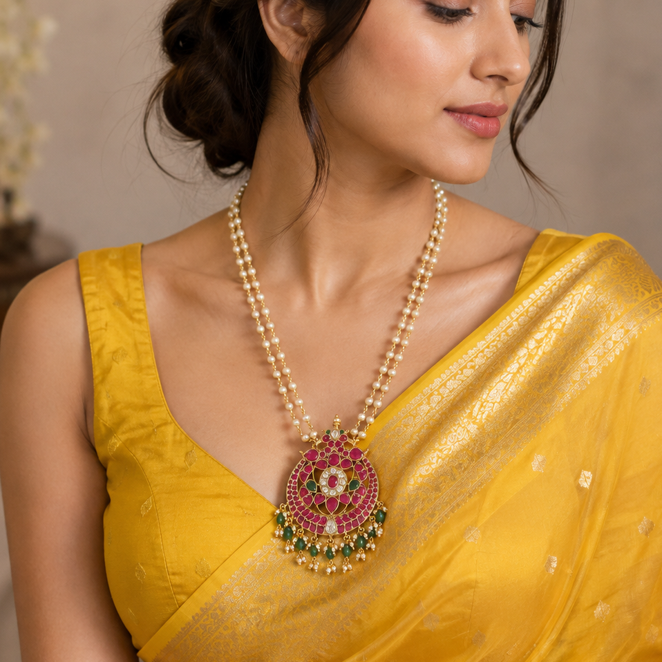 Nirviya Kundan Necklace