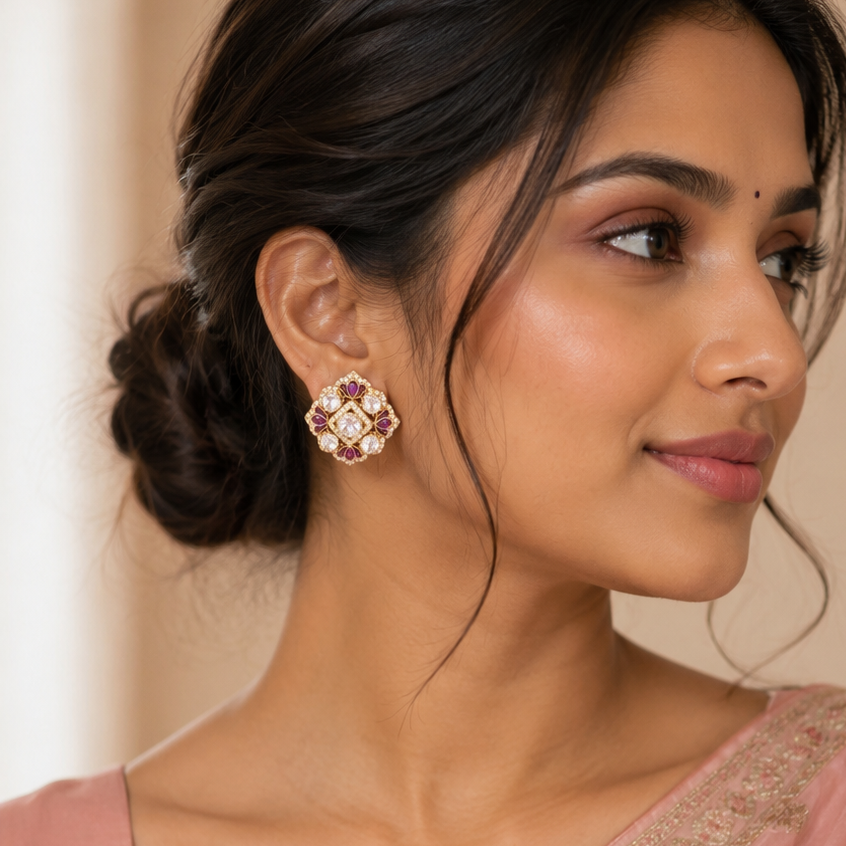 Smaya Moissanite Earrings