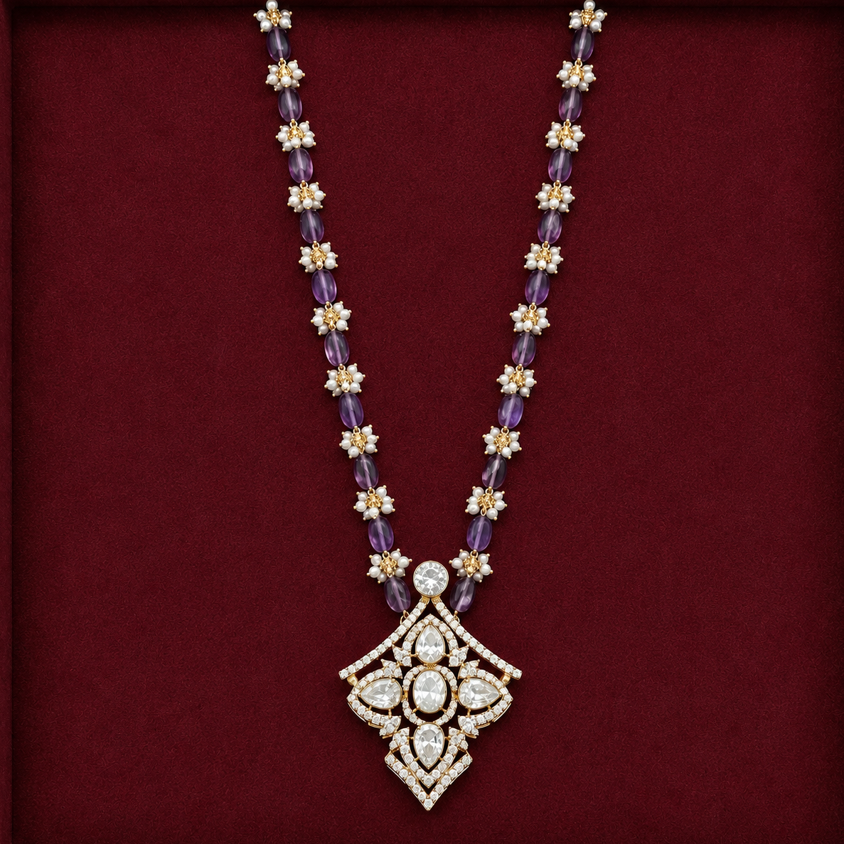 Varitya Moissanite Necklace