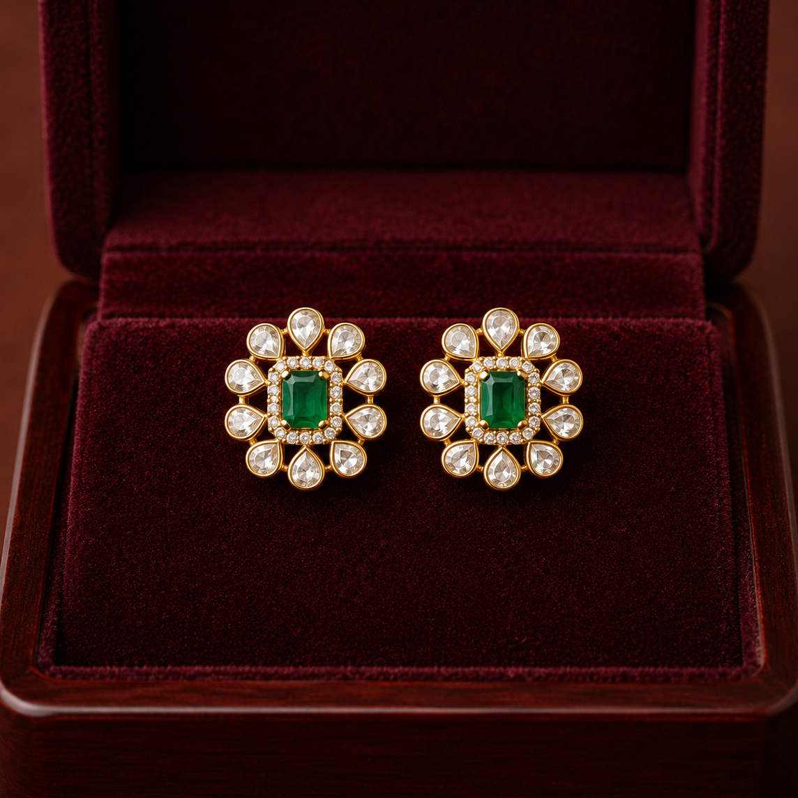 Avira Moissanite Earrings