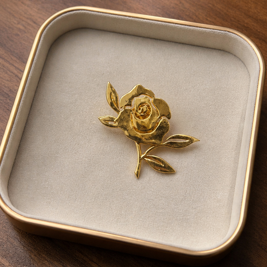 Rose Brooch