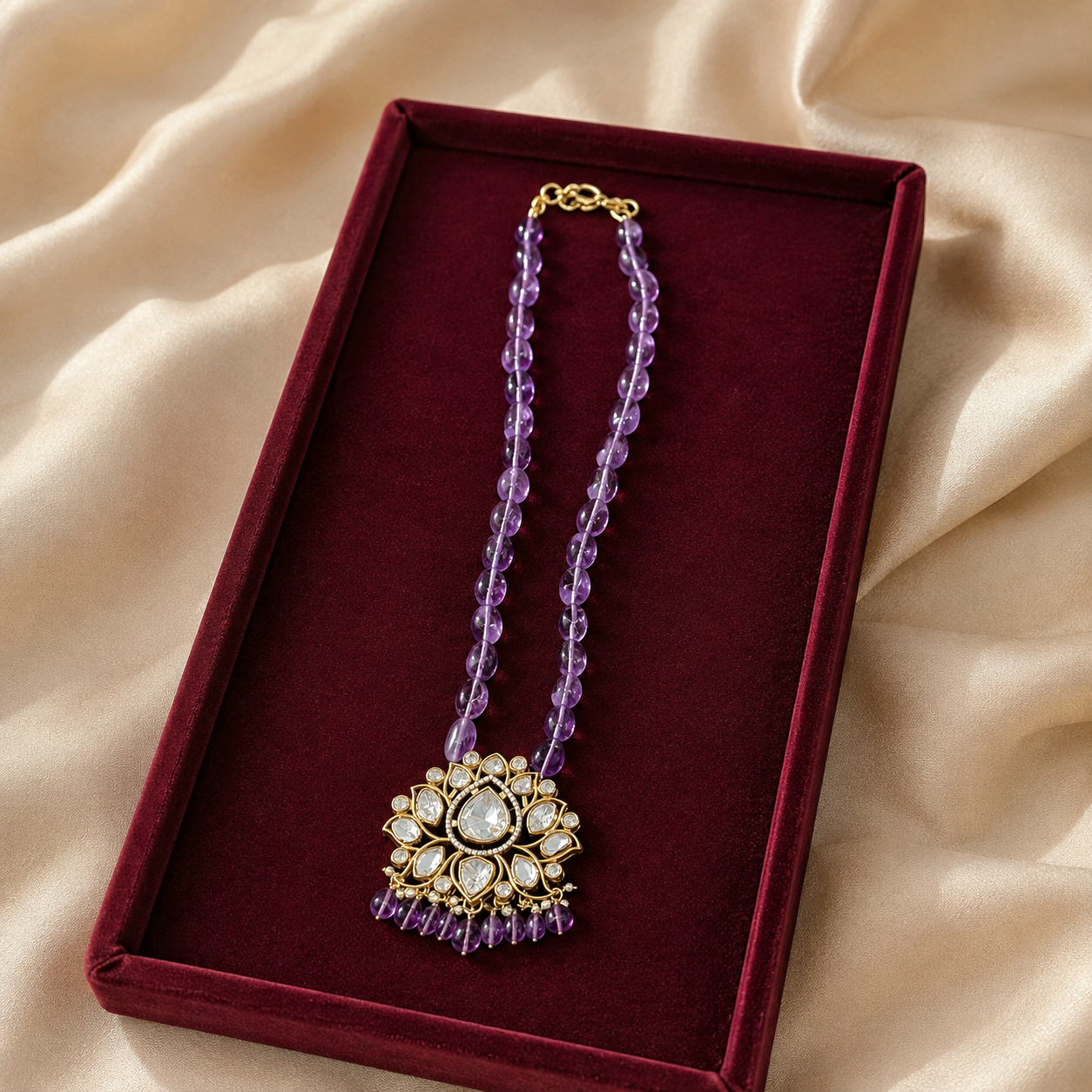 Viora Moissanite Necklace
