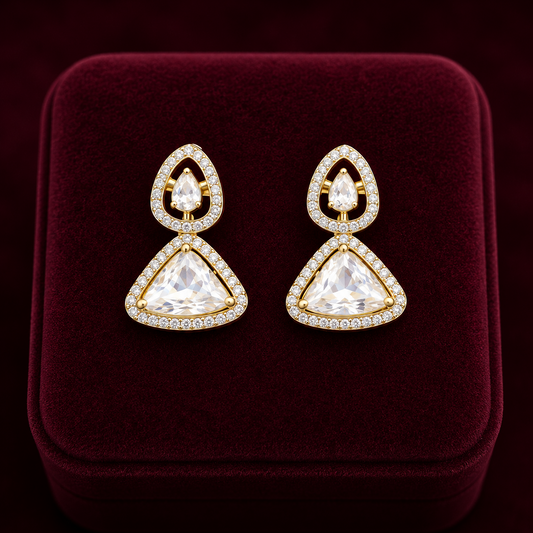 Avera Moissanite Earrings