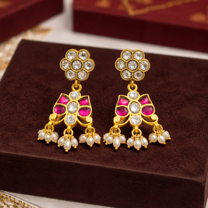 Napali Kundan Earrings
